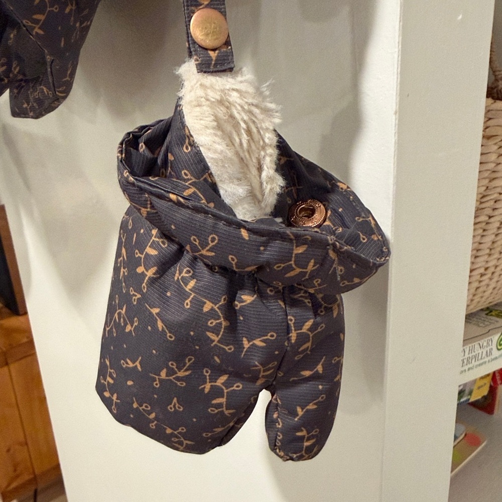 Gagou Tagou Toddler Puffer Jacket w/ Mittens – 24 Months – Gray/Brown Print - Picture 5 of 9